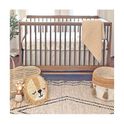 Crane Baby Kendi Crib Fitted Sheet, Animal (BC-120CFS-2)