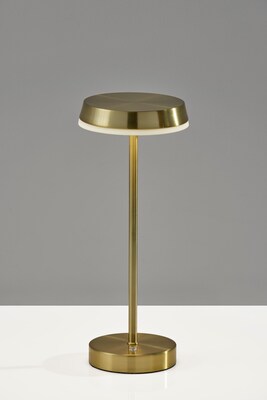 Adesso Tommy LED Table Lamp, Antique Brass (2600-21)