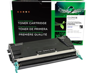 Clover Imaging Group Remanufactured Black Standard Yield Toner Cartridge Replacement for Lexmark C74