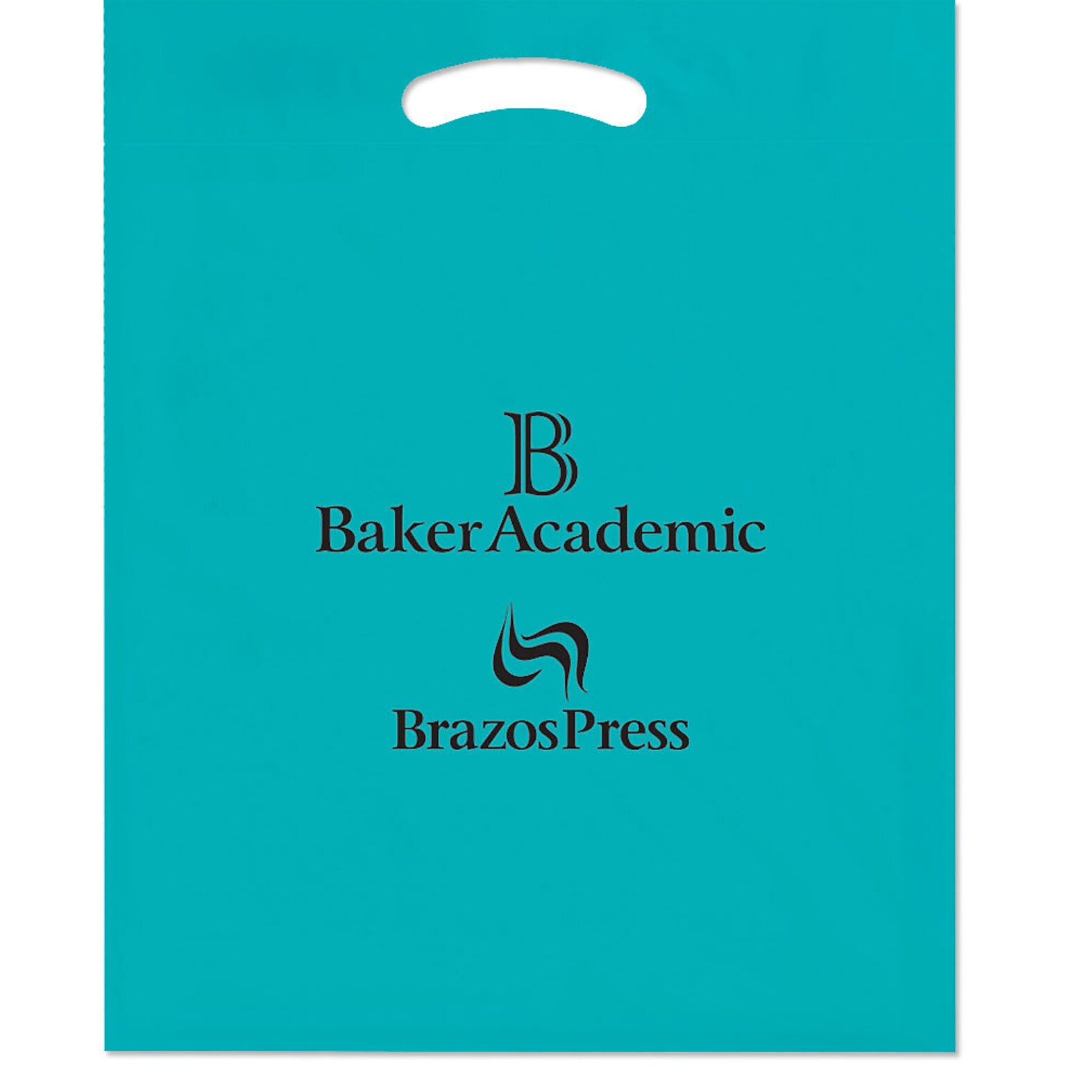 Custom Die Cut Colored Plastic Bag 9 x 13