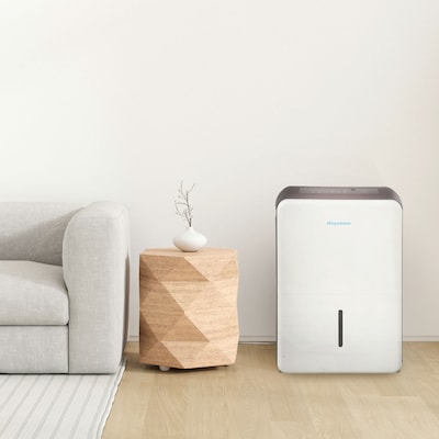 Keystone Energy Star 22-Pint Portable Dehumidifier, Covers up to 1,500 sq. ft., White (KSTAD224F)