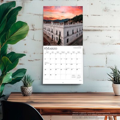 2026 BrownTrout Mexico 12" x 12" Monthly Wall Calendar (9798330704569)