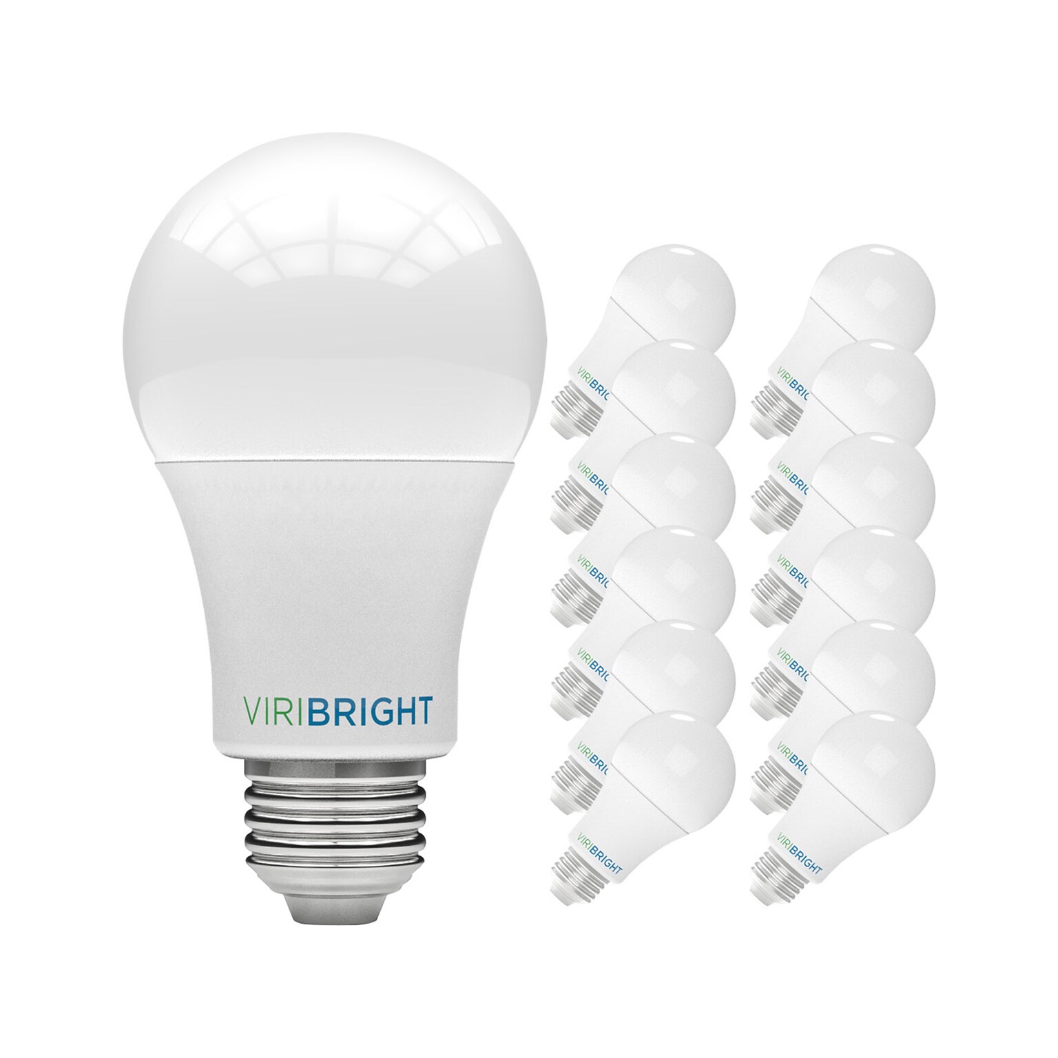 Viribright 9-Watt Cool White LED Specialty Bulb, 12/Pack (640339)