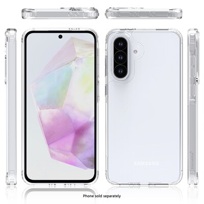 SaharaCase Venture Phone Case for Galaxy A56 5G, Shock Absorbing, Clear (CP00734)