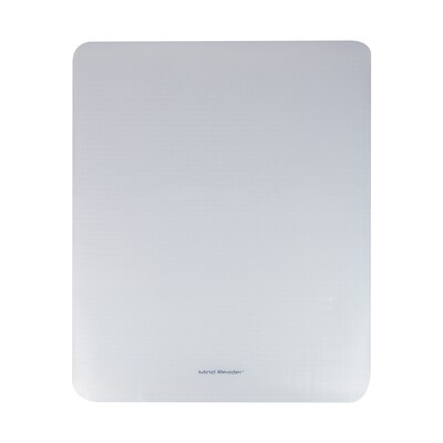 Mind Reader Hard Floor Chair Mat, 35" x 47'', Clear (FLCREC-CLR)