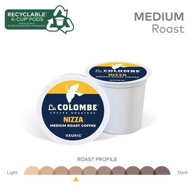 La Colombe Nizza Coffee Keurig® K-Cup® Pods, Medium Roast, 20/Box (5000380612)