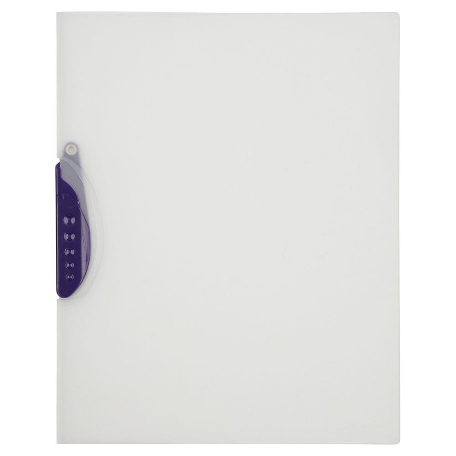 JAM Paper Heavyweight Sheet Protector, Purple/Clear, 20/Pack (SL249PUb)