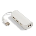 NXT Technologies™ 4-Port USB 2.0 Hub, White (NX29758)