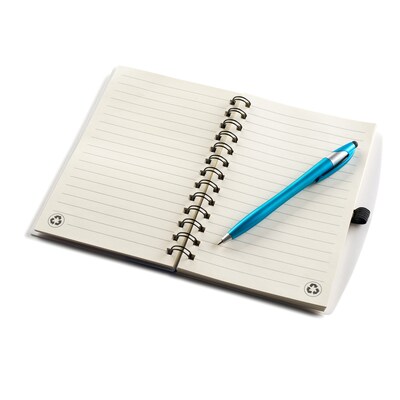 Custom Colored Cardboard Jotter Spiral Bound Notebook