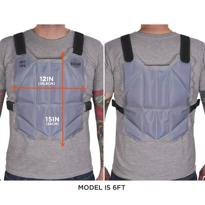 Chill-Its 6210 Phase Change Cooling Vest, Blue (12222)