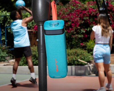 JLAB JBUDS Party Portable Bluetooth Speaker - Cyan