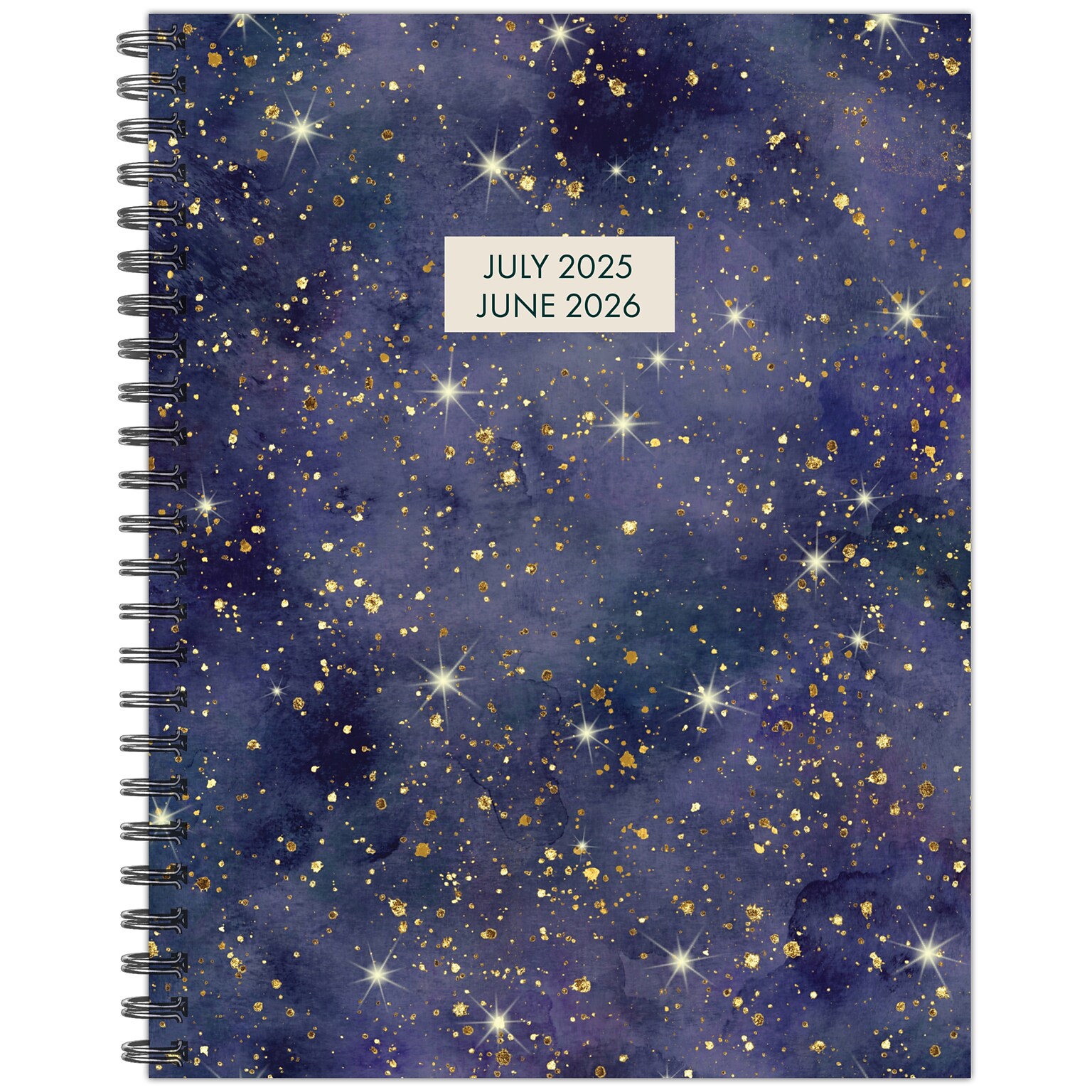 2025-2026 Willow Creek Starry Night 8.5 x 11 Academic Year Weekly & Monthly Planner, Multicolored (54963)