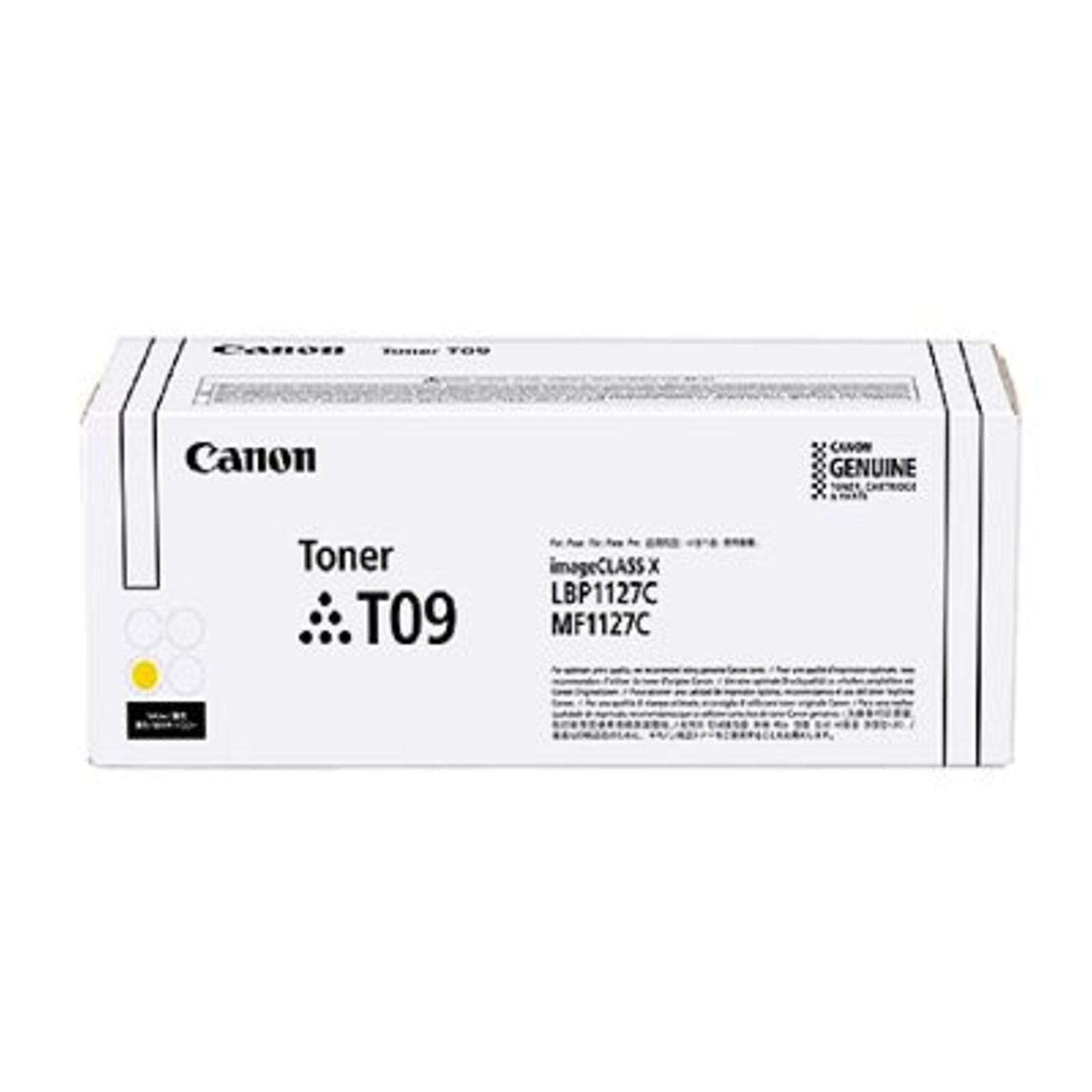 Canon T09 Yellow Standard Yield Toner Cartridge (3017C005AA)
