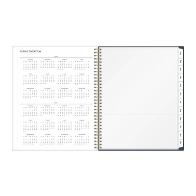 2026 Blue Sky Ashlyn 8.5" x 11" Calendar Year Weekly & Monthly Planner, Plastic Cover, Multicolored (143957-26)