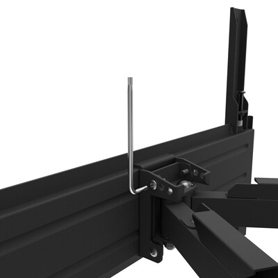 Kanto Full Motion Anti-Theft Security TV Mount for 37" - 65" TVs, Black (SDX600)