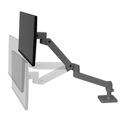 Ergotron LX Pro Adjustable Desk Mount Monitor Arm, Up to 34", Dark Gray (45-682-293)
