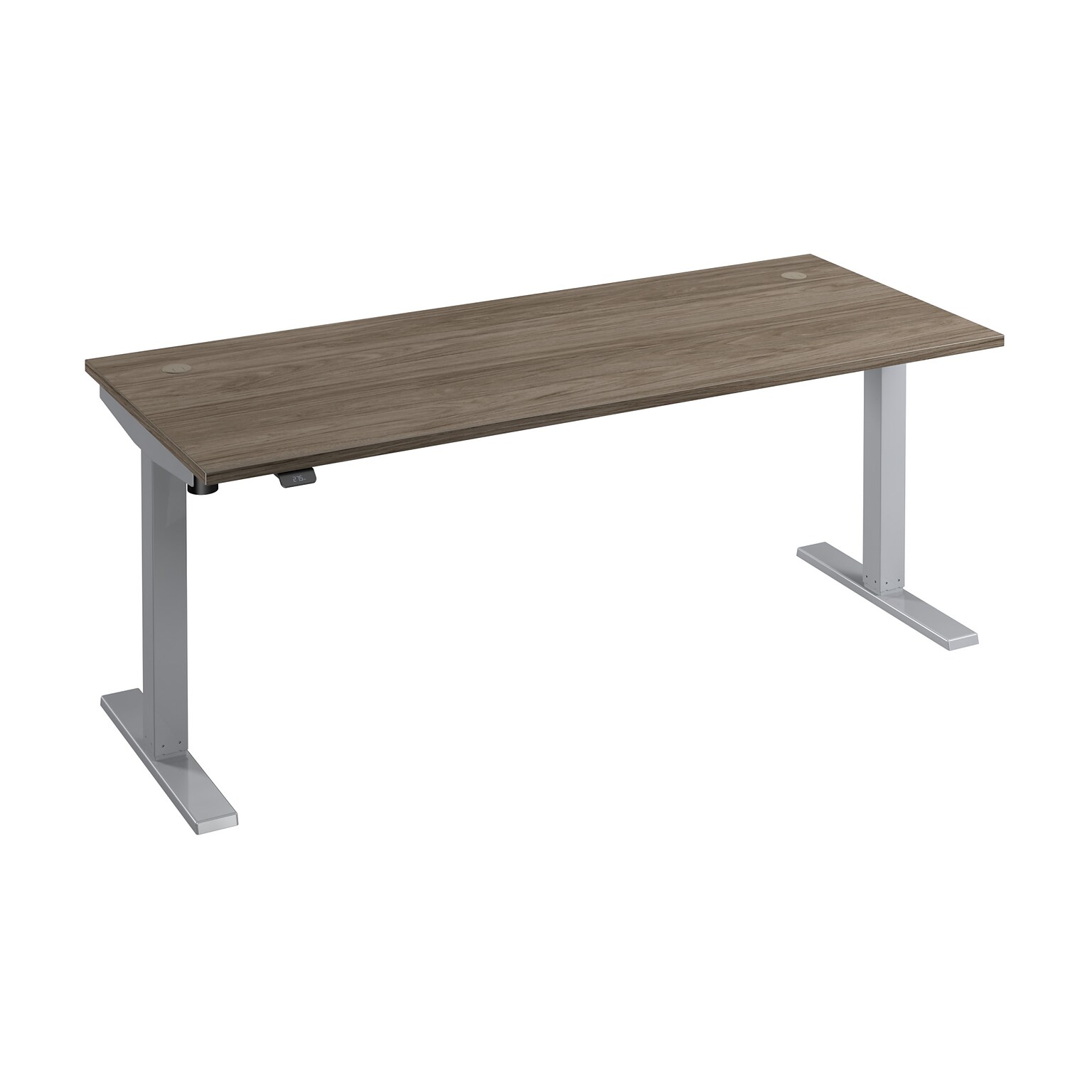 Bush Business Furniture Move 40 Series 72W Electric Height Adjustable Standing Desk, Modern Hickory/Cool Gray (M4S7230MHSK)
