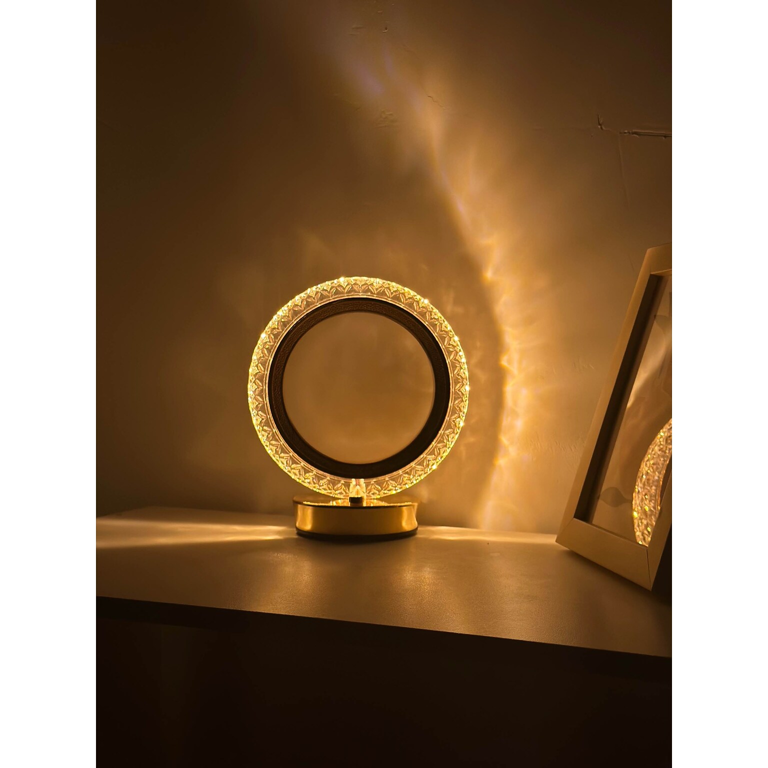 Tech Mod Night Stand LED Ring Mood Light