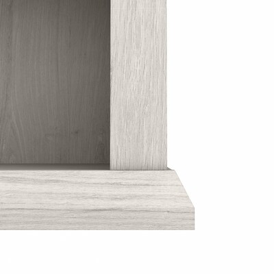 Bush Furniture Yorktown 67"H 5-Shelf Bookcase with Adjustable Shelves, Linen White Oak Laminated Wood (WC40466-03)