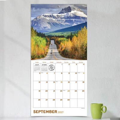 2027 TF Publishing Canada 12" x 12" Monthly Wall Calendar, Multicolored (27-1055)