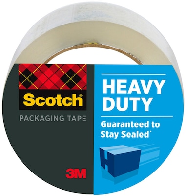 Scotch Heavy Duty Shipping Packaging Tape, 1.88 Inches x 800 Inches, 6 Rolls with Dispenser (142-6)