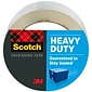 Scotch Heavy Duty Shipping Packing Tape, 1.88" x 54.6 yds., Clear (3850)