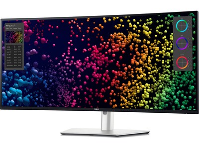 Dell UltraSharp 40" Curved 4K Ultra HD 120 Hz LED Monitor, Silver/Black (DELL-U4025QW)