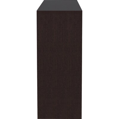 Lorell Essentials Series 72"W Stack-on Hutch, Espresso (LLR18214)