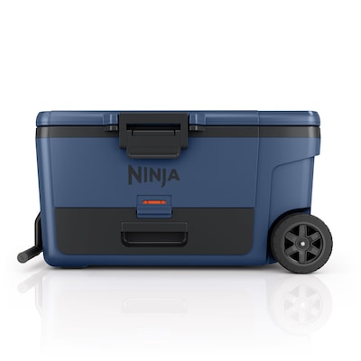 Ninja FrostVault 65-Qt. Wheeled Cooler with Cold Dry Zone, Lakeshore Blue (FB265BL)