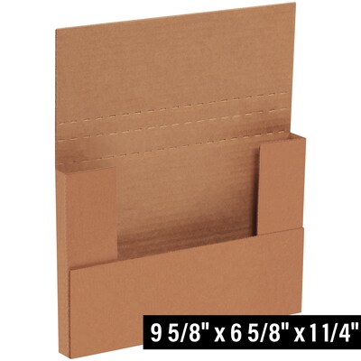 9.625 x 6.625 Crush-Proof Mailer, Kraft, 50/Bundle (M961K)