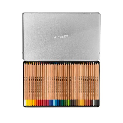 Lyra Rembrandt Aquarell Watercolor Pencil Set Tin, Assorted Colors, 36/Pack (LYXL2011360)