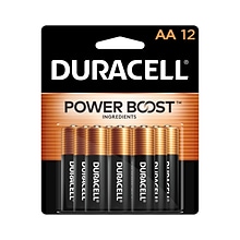 Duracell Coppertop AA Alkaline Battery, 12/Pack ( MN1500B12)