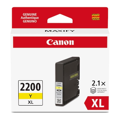 Canon PGI-2200 XL Yellow High Yield Ink Cartridge (9270B001)