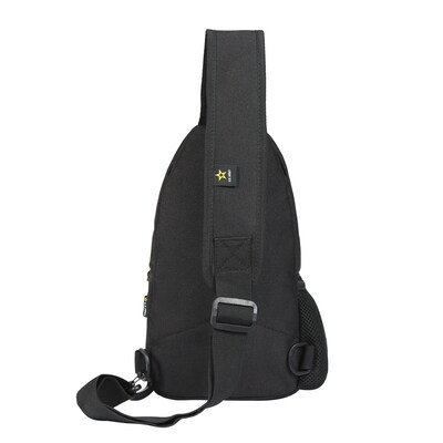 U.S. Army DELTA Tactical Polyester Sling Bag, Black (USBDEL12BLK)