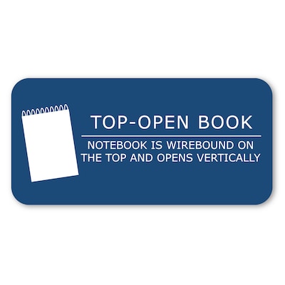 Roaring Spring Paper Products BioBased 1-Subject Professional Notebooks, 11.5" x 8.5", College Ruled, 70 Sheets, Each (13363)
