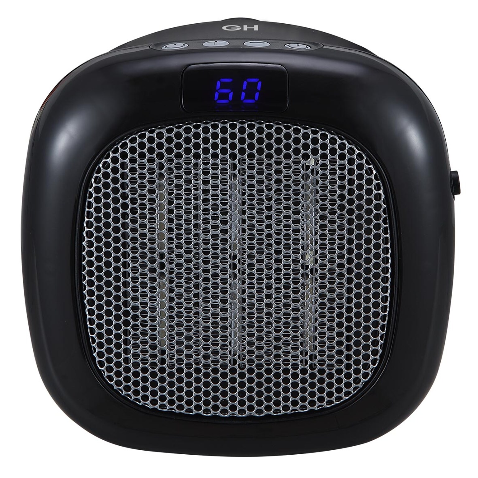 Good Housekeeping 750 Watt 2560 BTU Plug-In Portable Ceramic Electric Wall Heater (MH11R-BK)