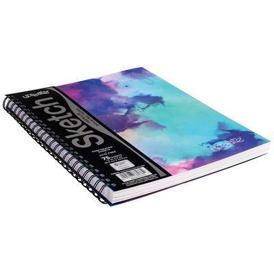 UCreate Watercolor Splash 12" x 9" Sketch Book, Pack of 3 (PAC38038-3)