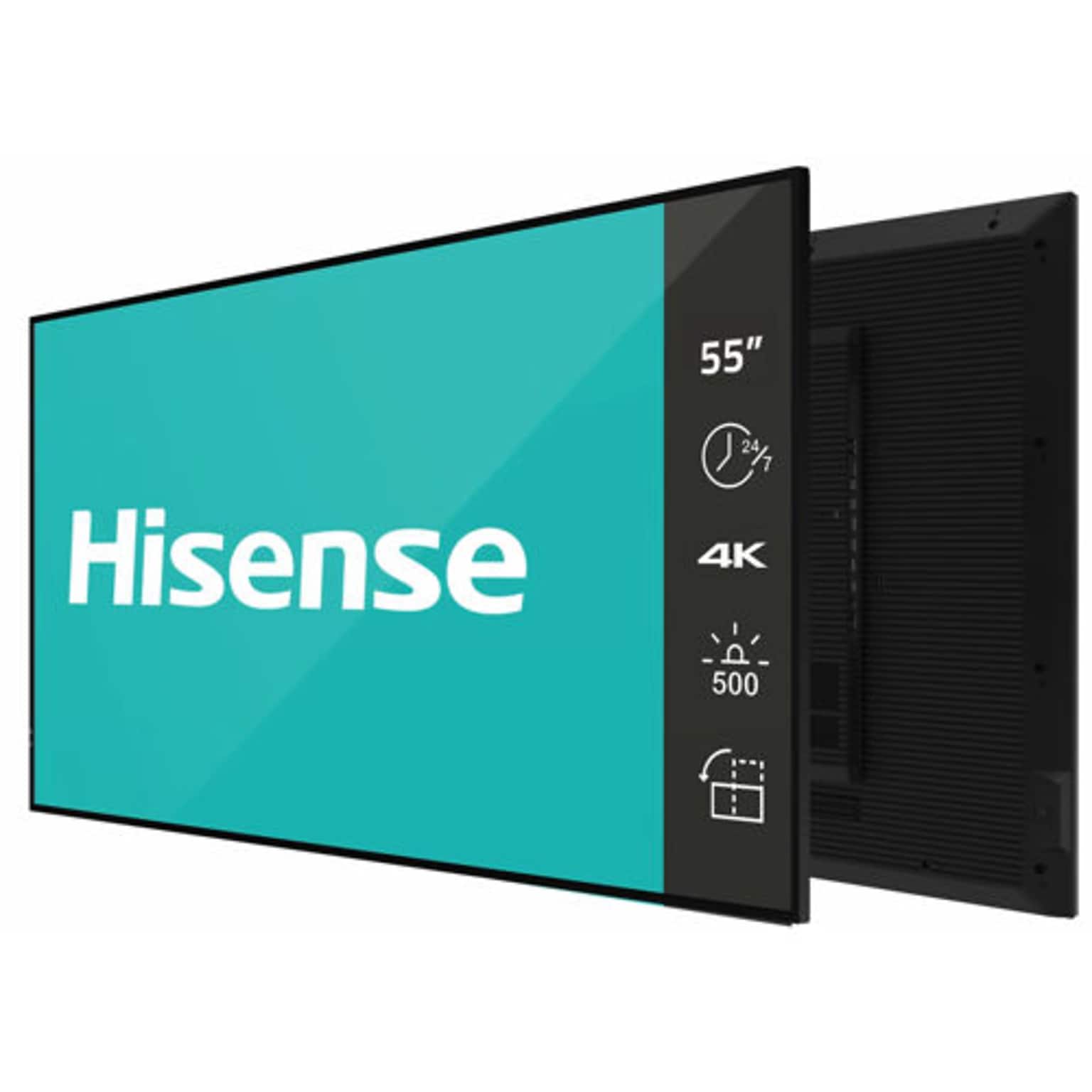 Hisense DM Series 55 4K UHD IPS Digital Signage Commercial Display for Digital Signage (55DM66D)