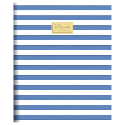 2026-2027 TF Publishing Linen Lines 9” x 11” Academic Monthly Planner, Paperboard Cover (AY27-4502)