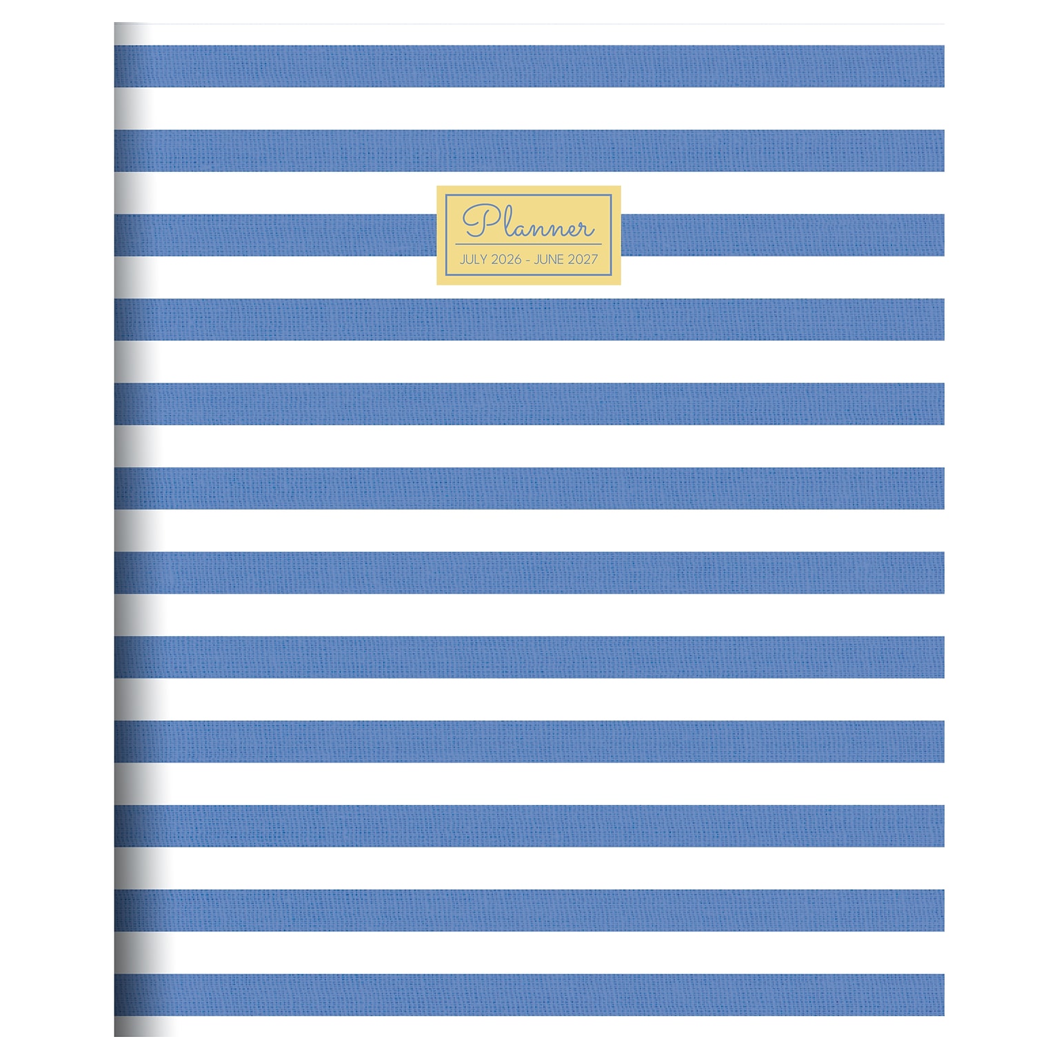 2026-2027 TF Publishing Linen Lines 9” x 11” Academic Monthly Planner, Paperboard Cover (AY27-4502)