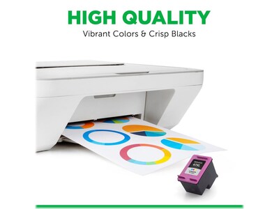 Quill Remanufactured Black/Cyan/Magenta/Yellow High Yield Ink Cartridge Replacements for HP 952/952XL, 4/Pack