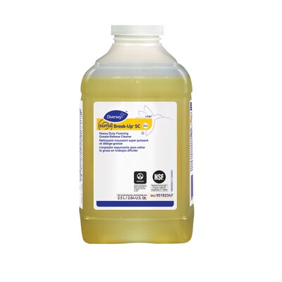 SUMA Break Up SC Multipurpose Cleaner for Diversey J-Fill, Surfactant, 2.5 L / 2.64 U.S. Qt., 2/Carton (95192347)