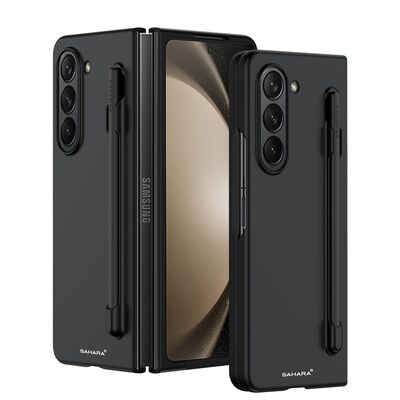 SaharaCase Venture Phone Case for Samsung Galaxy Z Fold6, Shock Absorbing, Scorpion Black (CP00596)