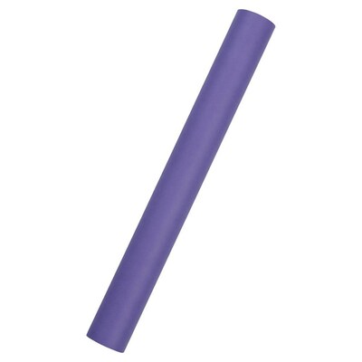 JAM Paper Short Mini Roll Wrapping Paper, 26.3 sq. ft., Purple, 2/Pack(277013537263a)