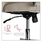 Alera® Fixed Arm Leather Task Chair, White (ALEWS4106)