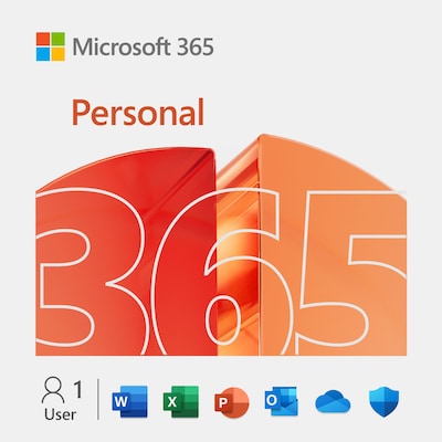 Microsoft 365 Personal 12-Month Subscription for Windows/Mac, 1 User, Download (QQ2-00021)