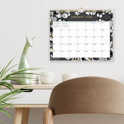 2026 Blue Sky Baccara 11" x 8.75" Monthly Desk Calendar (116052-26)