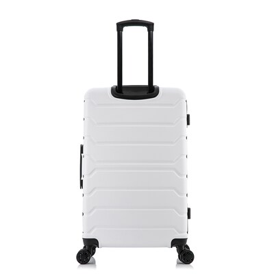 InUSA Trend 29.17" Hardside Suitcase, 4-Wheeled Spinner, White (IUTRE00L-WHI)