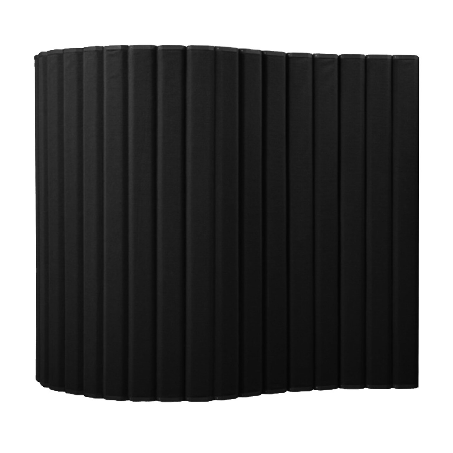 Versare VersaPanel Folding Acoustic Panel, 78H x 96W, Black Fabric (DS1724114-1)