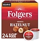 Folgers Hazelnut Cream Coffee Keurig® K-Cup® Pods, Medium Roast, 24/Box (6109)